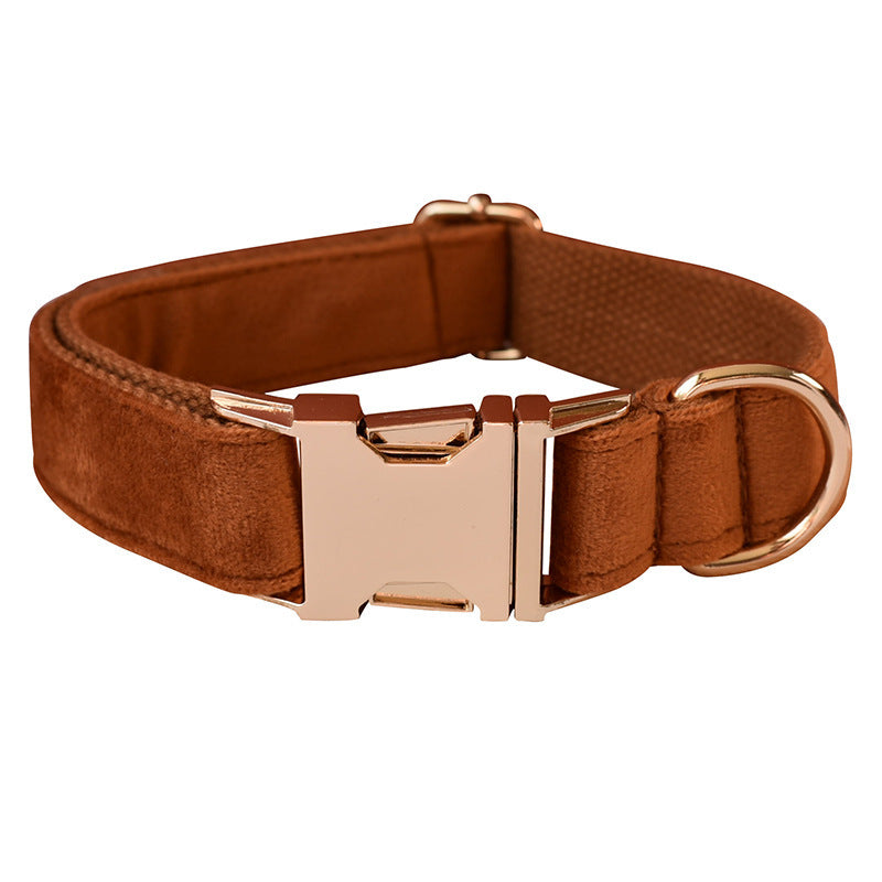Samt-Hundehalsband – Elegant & Komfortabel