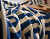 Jacquard-Wolldecke aus 100% Baumwolle - Wärmend und kuschelig