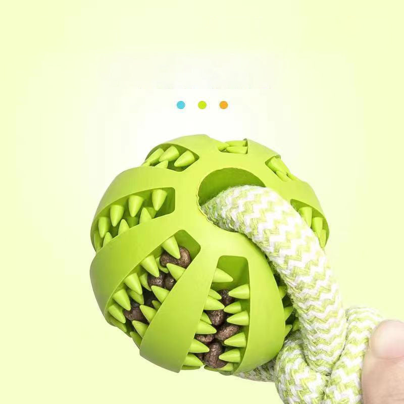 Interaktiver Snackball mit Hanfseil