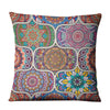 Boho Leinen - Kissenhülle (45x45 cm) – ohne Kern