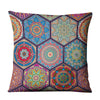 Boho Leinen - Kissenhülle (45x45 cm) – ohne Kern