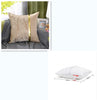 Elegante Kissenhülle mit Goldakzenten - perfekt für Sofa und Bett