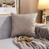 Zierkissenhülle Light Luxury mit Goldprägung - Elegante Kissenbezüge