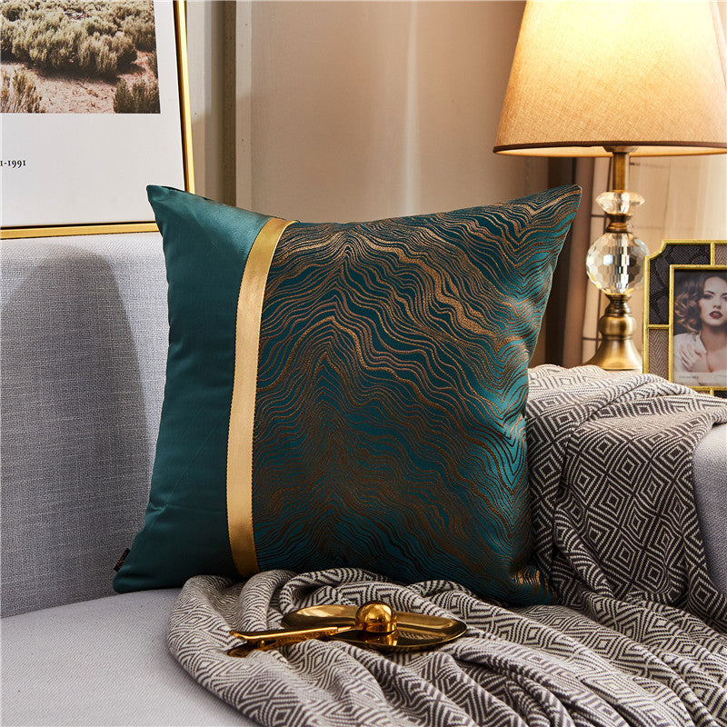 Elegante Kissenhülle mit Goldmuster - verschiedene Designs