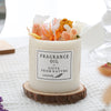 Duftkerze mit Trockenblumen in Geschenkbox - perfektes Geschenk