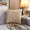 Zierkissenhülle Light Luxury mit Goldprägung - Elegante Kissenbezüge