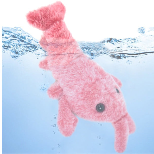 Elektronisches Katzenspielzeug „Jumping Shrimp“
