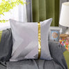 Zierkissenhülle Light Luxury mit Goldprägung - Elegante Kissenbezüge
