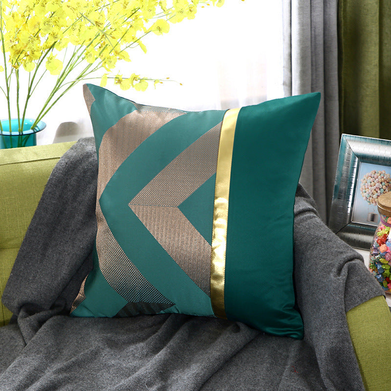 Zierkissenhülle Light Luxury mit Goldprägung - Elegante Kissenbezüge