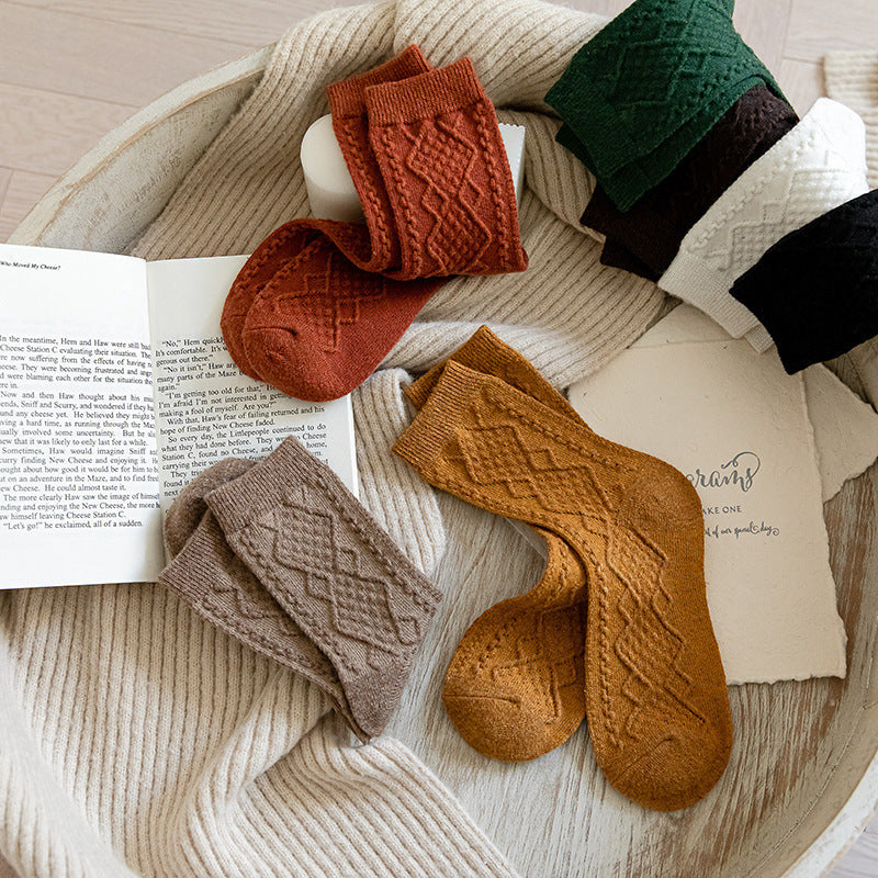 Weiche und hautfreundliche Wollsocken für Damen