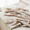 Acryl-Decke mit Herringbone-Muster - Pflegeleicht und langlebig