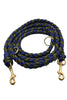 Handgefertigte Paracord Hundeleine Heinrich verstellbar 220cm - Speziell für temperamentvolle Hunde