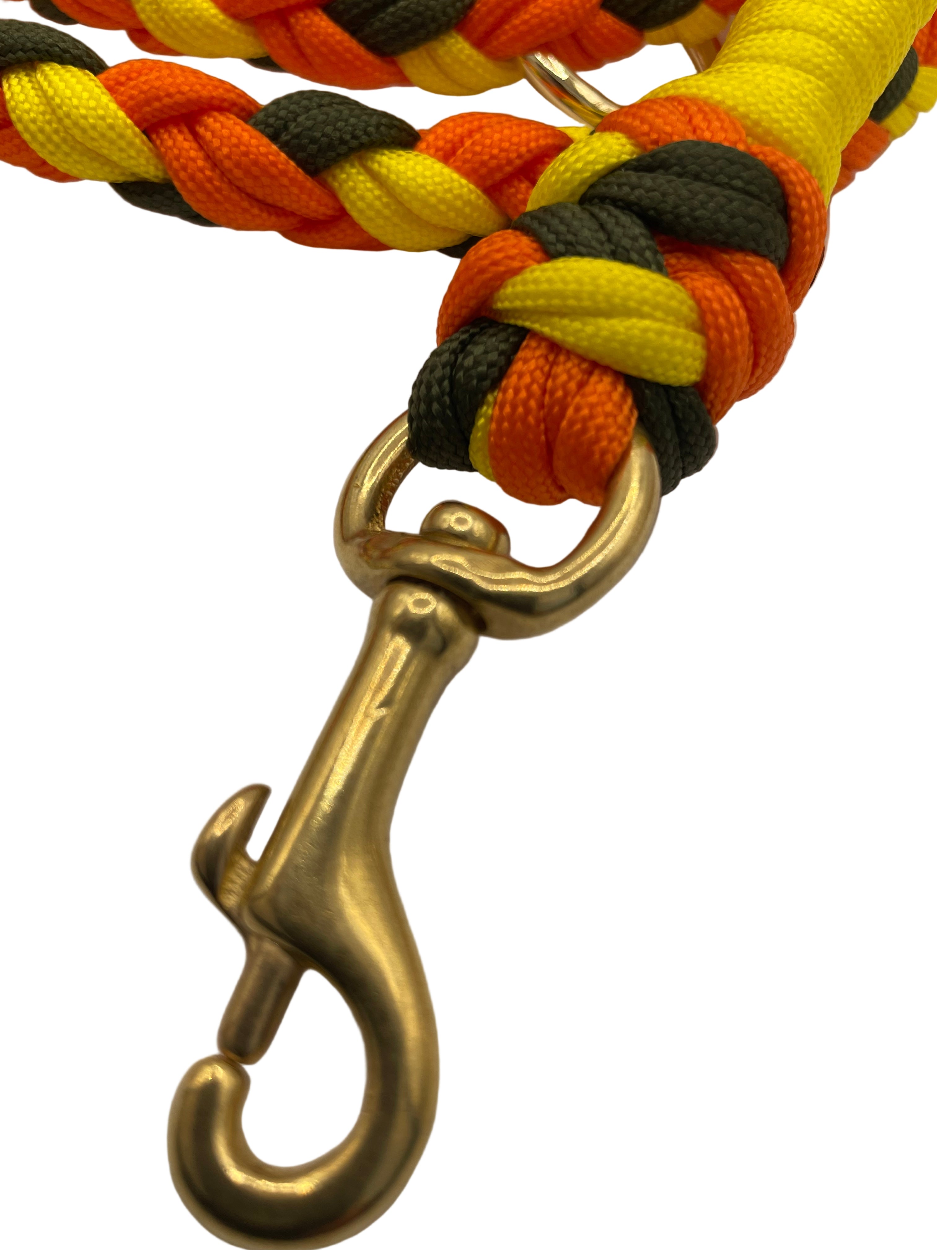 Paracord Hundeleine Rudi - robuste Verarbeitung