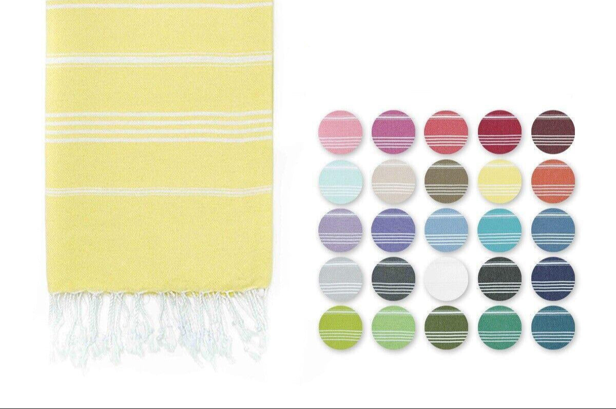 Hamam Tuch Detail - weiche Textur und Quasten