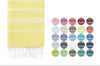 Hamam Tuch Detail - weiche Textur und Quasten
