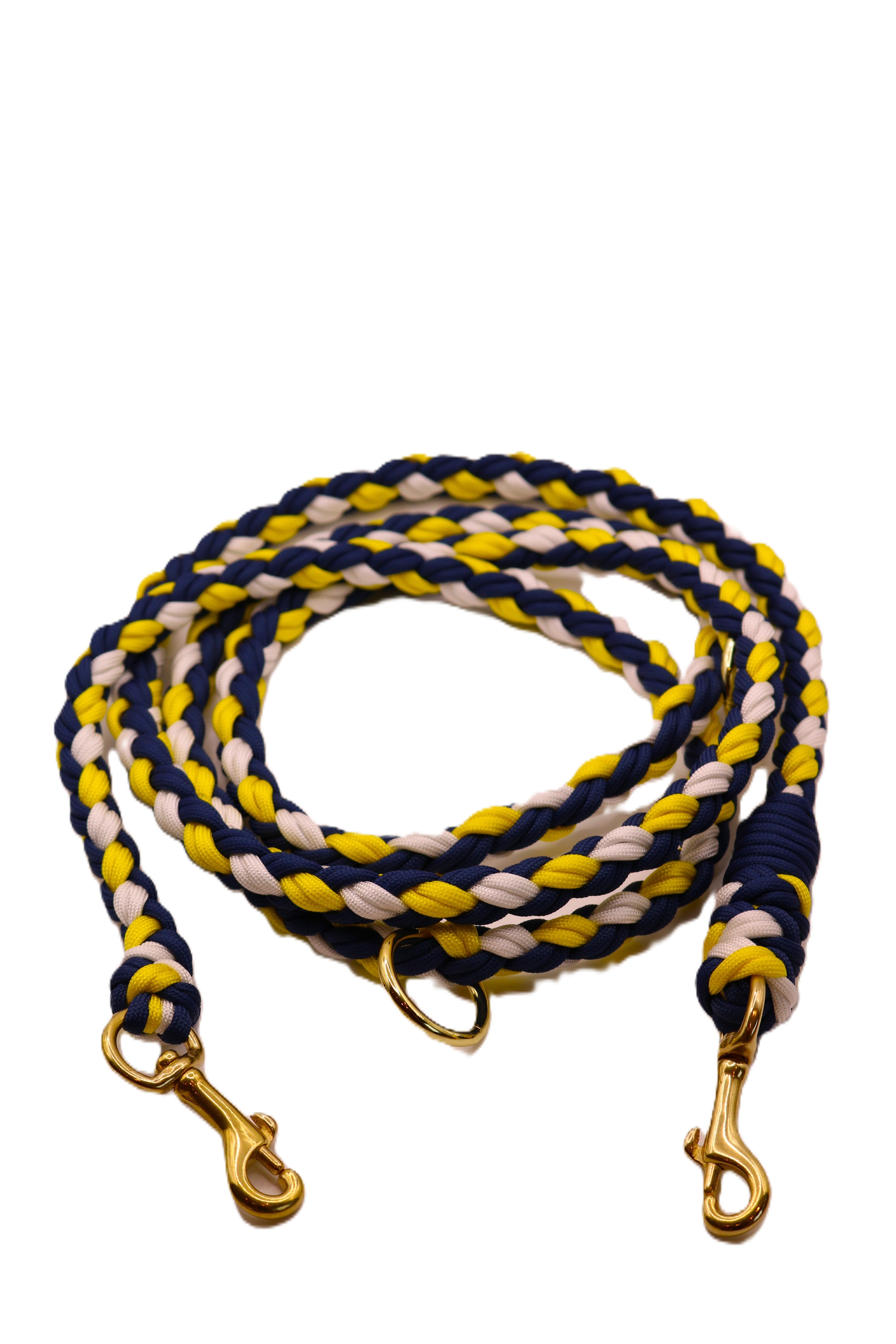 Handgefertigte Paracord Hundeleine Fritz verstellbar 220cm - Zuverlässiger Begleiter für jeden Tag